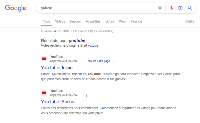 Nouvelle mise à jour de la correspondance des requêtes Google