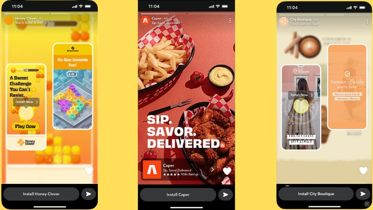 nouveaux outils publicitaires Snapchat