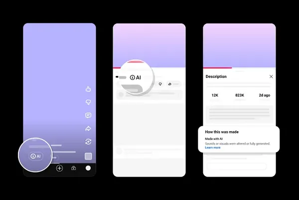 YouTube introduit des étiquettes IA : quel impact sur la visibilité et l'engagement de vos campagnes ?